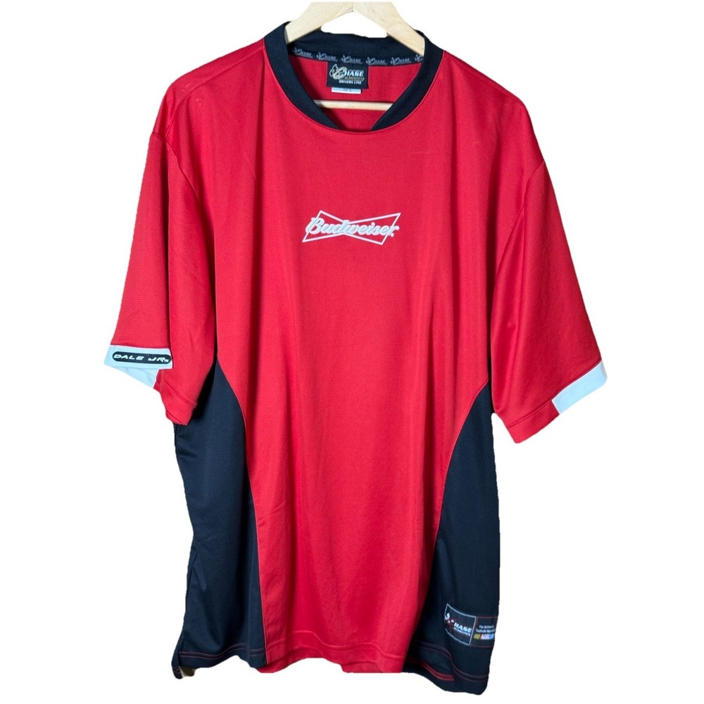 Dale Earnhardt Junior Budweiser 8 Chase Brand Jersey Size XL EUC